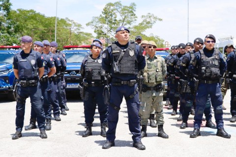 Segurança Cidadã participa de operação durante aniversário do 32º Batalhão