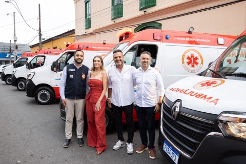 Itaquá coloca em operação cinco ambulâncias do SAMU e amplia atendimento de urgência e emergência