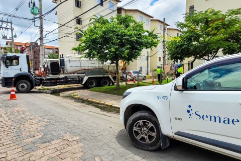Em 2025, Semae Mogi das Cruzes realizou limpeza de 62 quilômetros de redes de esgoto