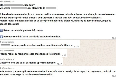 Prefeitura de Mogi alerta para tentativa de golpe em pacientes da Carreta de Mamografia