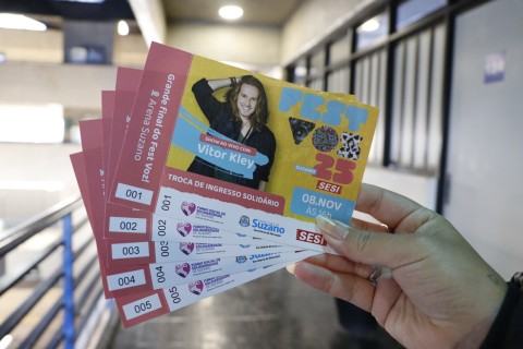 Ingressos para show de Vitor Kley e final do ‘Fest Voz’ seguem disponíveis